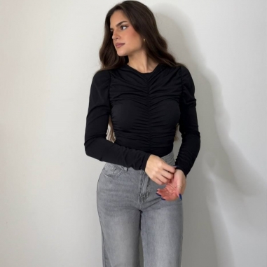 JEANS EFECTO LAVADO GRIS