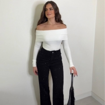 JEANS TACHAS NEGRO 2