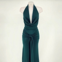 VESTIDO ALICE VERDE BOTELLA 2