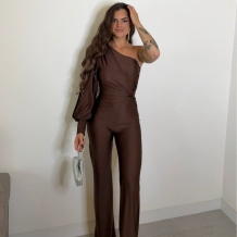 MONO ASIMÉTRICO NUDO CHOCO 2