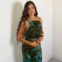 VESTIDO TUL ESTAMPADO 2