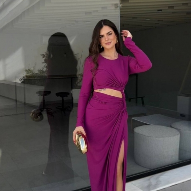 VESTIDO LARGO BUGANVILLA