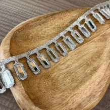 CHOKER ESPEJOS PLATA