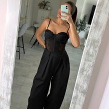 CORSET ENCAJE NEGRO 2