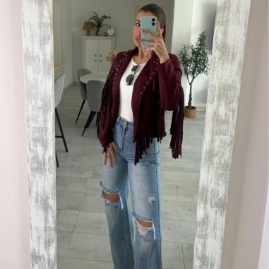 JEANS WIDE LEG BOLSILLO