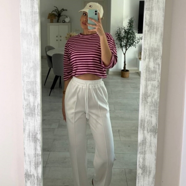 PANTALÓN DEPORTIVO CAMPANA BLANCO