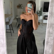 CORSET ENCAJE NEGRO 2