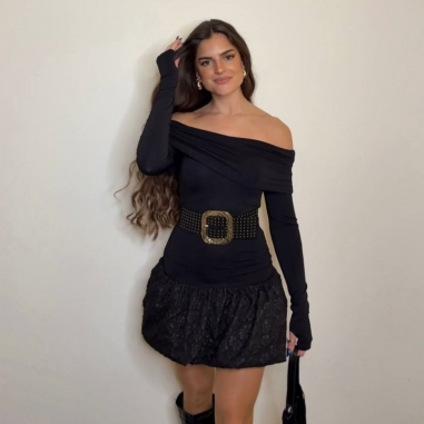 MONO ESCOTE BARCO GLOBO NEGRO