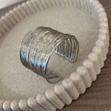 BRAZALETE DORADO PLATA