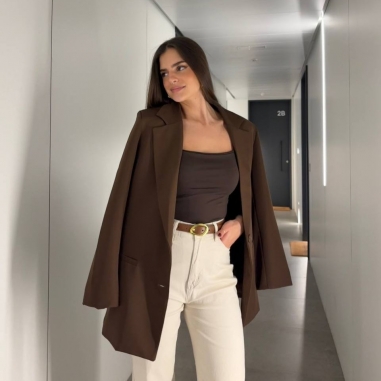 PANTALÓN CAMPANA CREMA