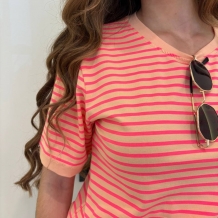 CAMISETA RAYAS CORAL 2