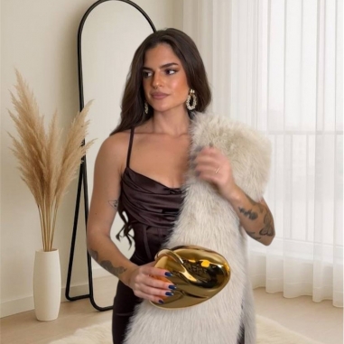 VESTIDO CORSET CHOCO