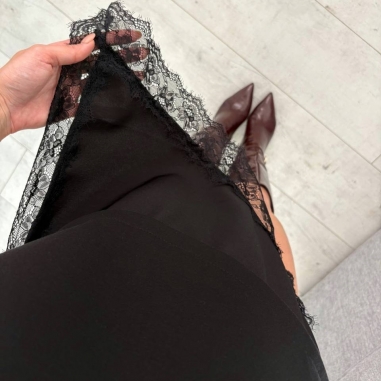 PREVENTA CAMISETA VESTIDO ENCAJE