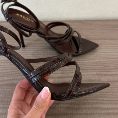 SANDALIA CRUZADA CHOCO