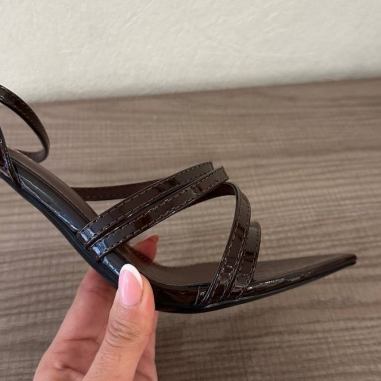 SANDALIA CRUZADA CHOCO