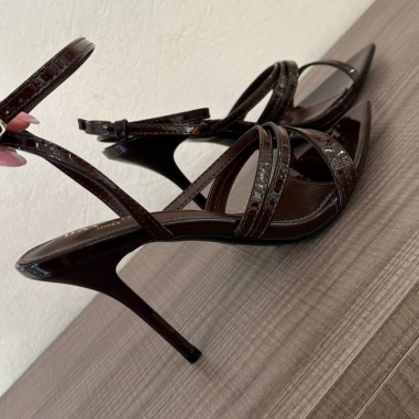 SANDALIA CRUZADA CHOCO