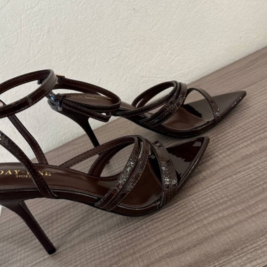 SANDALIA CRUZADA CHOCO