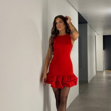 MONO VOLANTES ROJO 2