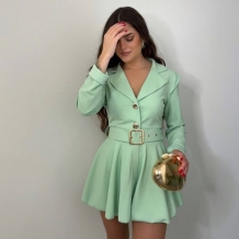 MONO VUELO CINTURÓN MENTA 2