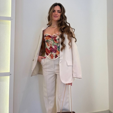 PANTALÓN TRAJE BEIGE