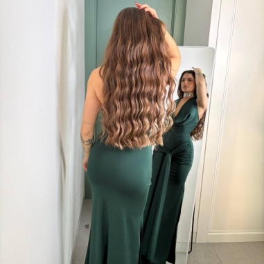 VESTIDO ALICE VERDE BOTELLA