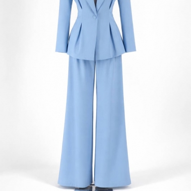 CONJUNTO TRAJE CELESTE