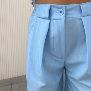 CONJUNTO TRAJE CELESTE