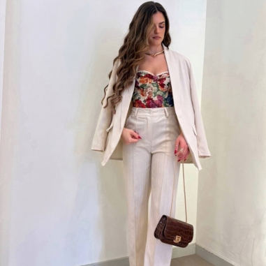 PANTALÓN TRAJE BEIGE
