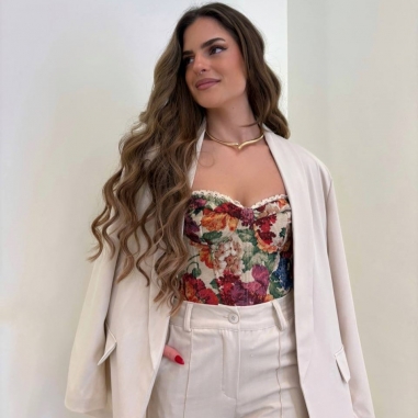 PANTALÓN TRAJE BEIGE