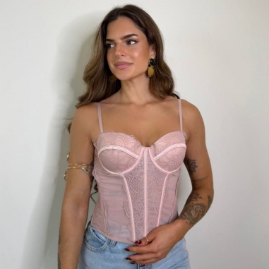 CORSET ENCAJE ROSITA