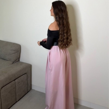 PANTALÓN PALAZZO RAYAS ROSITA