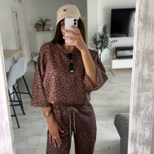 CONJUNTO ANIMAL PRINT CHOCO 2