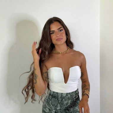 BODY ESCOTE V BLANCO