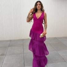 VESTIDO ESPALDA CRUZADA... 2