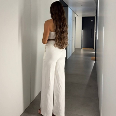 MONO ESCOTE V BLANCO