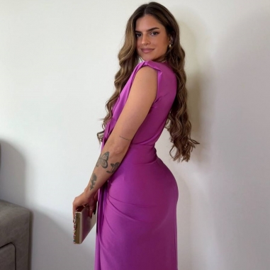 VESTIDO NUDO AMARENA