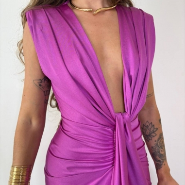 VESTIDO NUDO AMARENA
