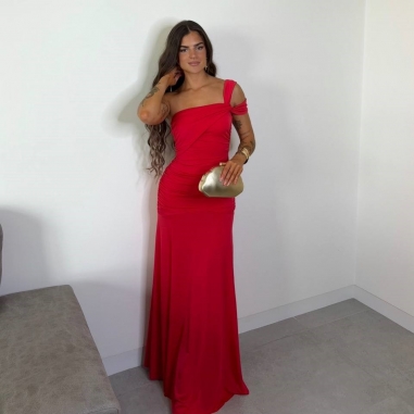 VESTIDO BELLA ROJO