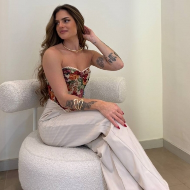 PANTALÓN TRAJE BEIGE