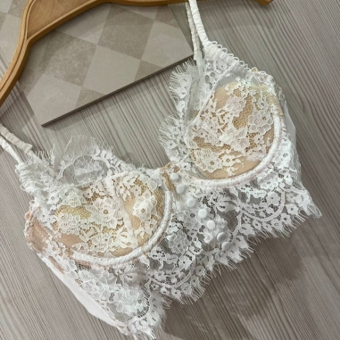 TOP LENCERO ENCAJE BLANCO