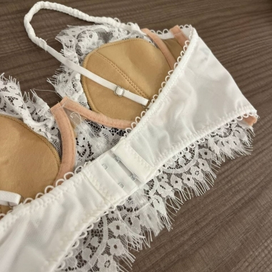 TOP LENCERO ENCAJE BLANCO