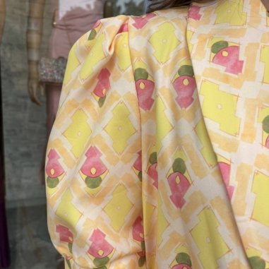 CONJUNTO ESTAMPADO AMARILLO