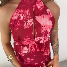 VESTIDO ESTAMPADO VOLANTES... 2