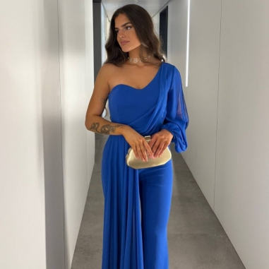 PREVENTA MONO GASA ASIMÉTRICO AZUL KLEIN