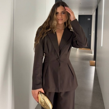 PREVENTA CONJUNTO TRAJE CHOCO