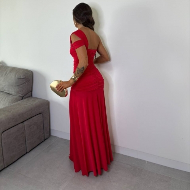 VESTIDO BELLA ROJO