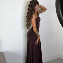 VESTIDO BELLA  CHOCO 2