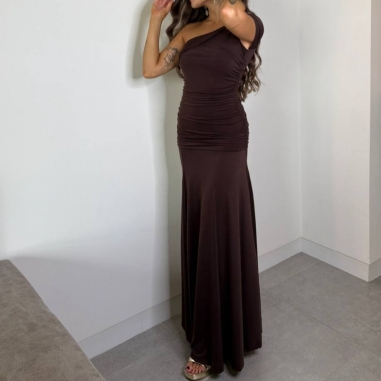 VESTIDO BELLA  CHOCO