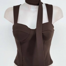 TOP ESCOTE CORAZÓN + LAZADA... 2