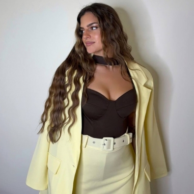 TOP ESCOTE CORAZÓN + LAZADA CHOCO